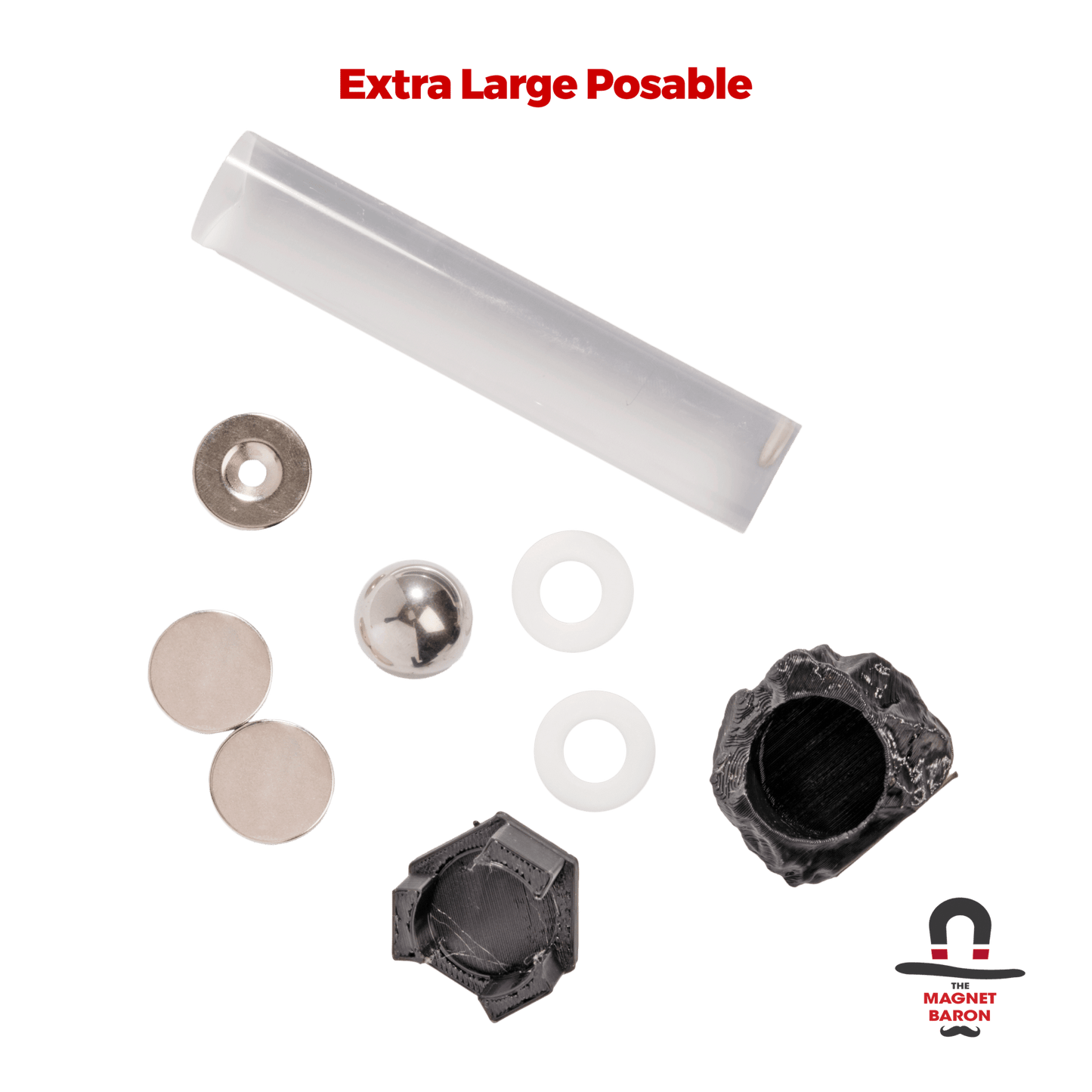 1 Set Extra Large Posable Magnetic Flight Stand - Magnet Baron