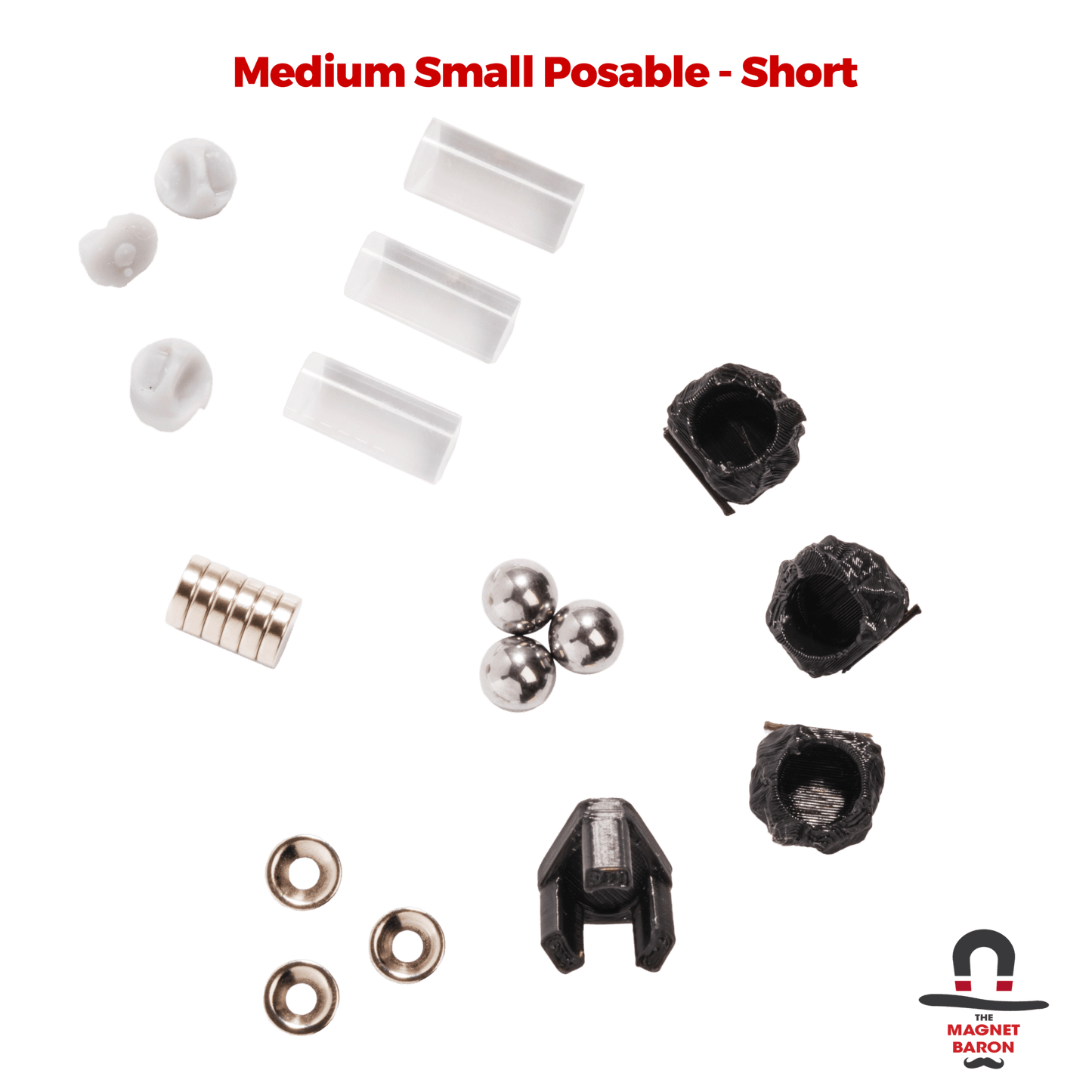 3 Sets Skywarden & Endrinrigger Custom Medium Small Posable Magnetic Flight Stands - Short - Magnet Baron