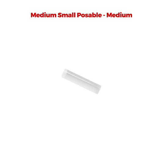 8mm (Approximately 5/16") Medium Small Posable Acrylic - Magnet Baron