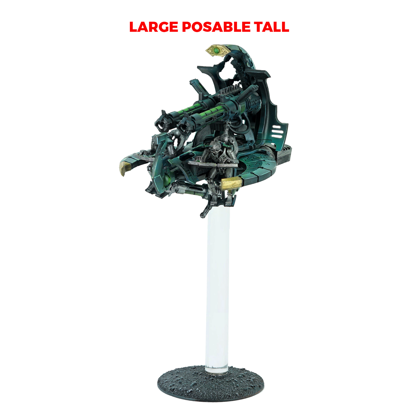 3 Sets Large Posable Magnetic Flight Stands