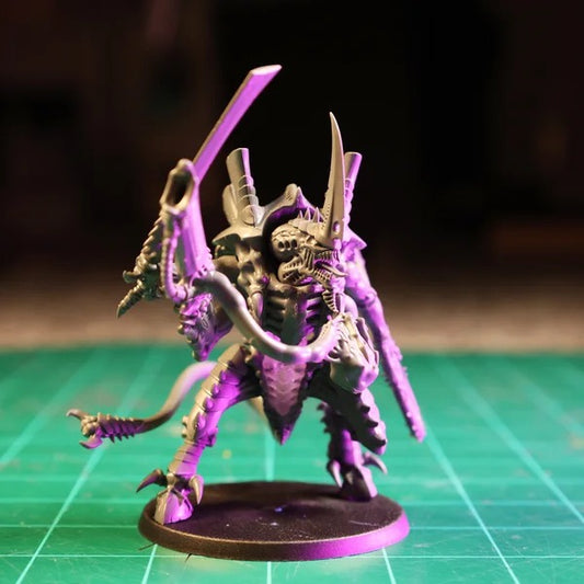 Magnetize Warhammer 40k Hive Tyrant - no-drill magnet kit contents with 3D-printed hip components