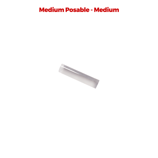 10mm (Approximately 3/8") Medium Posable Acrylic