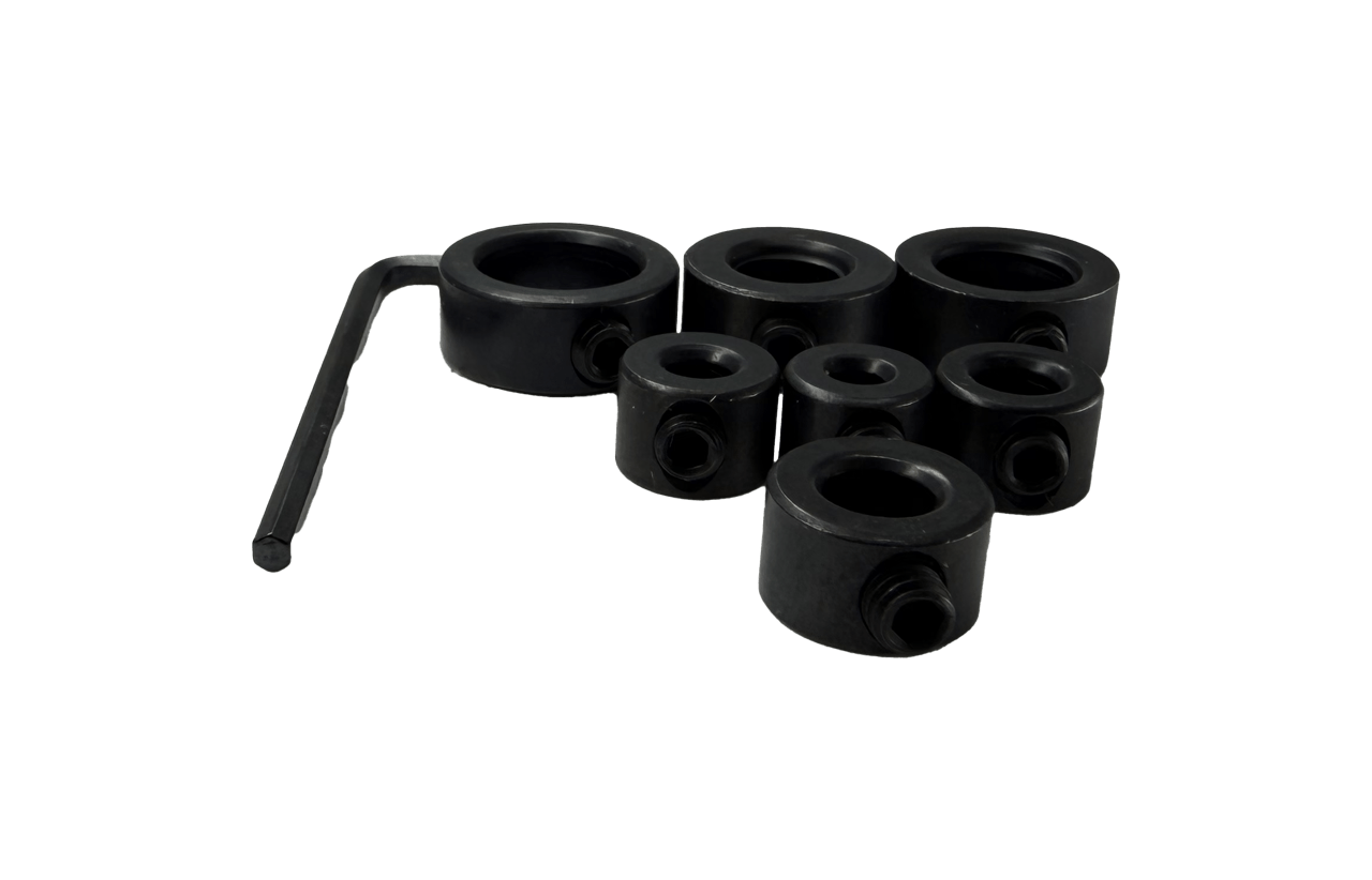 Drill Bit Stop Collars 3mm - 12mm - Magnet Baron