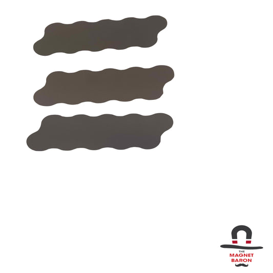 3pcs 10-Man  Cloud Flex Adhesive Tray Magnet