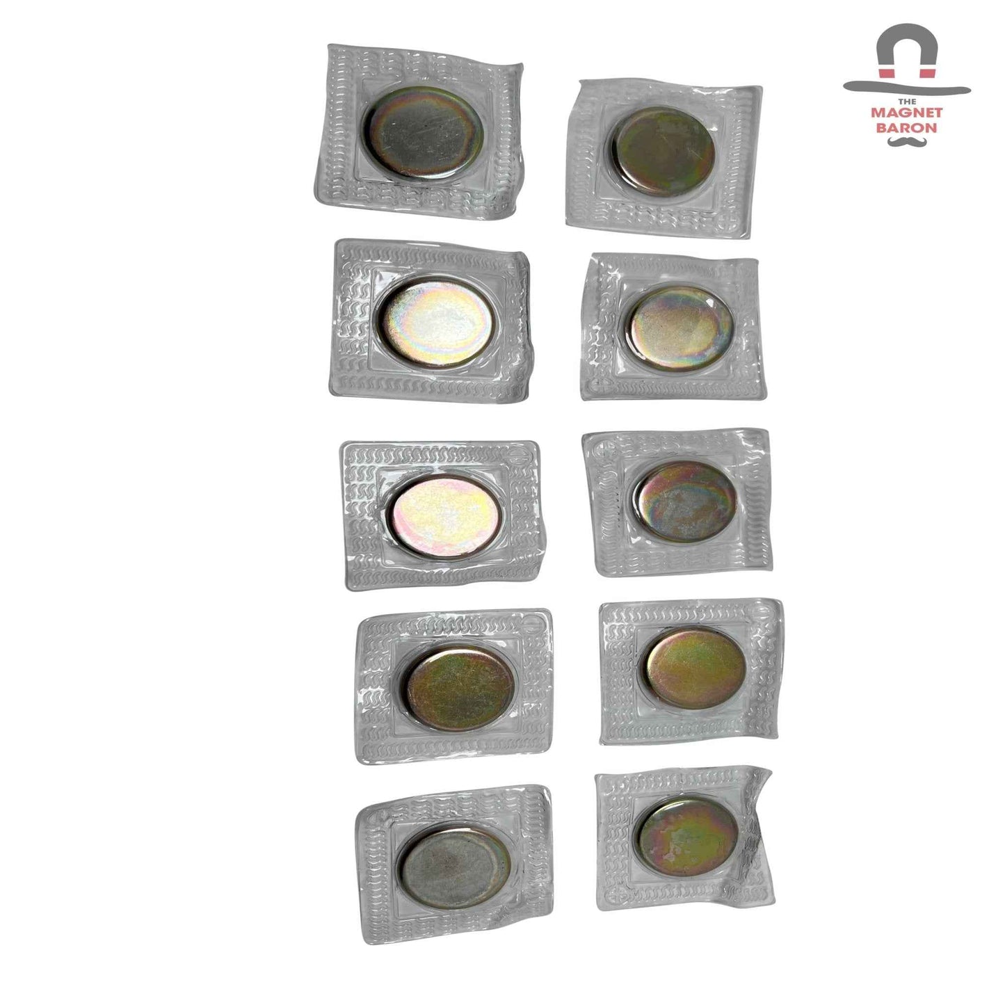 10pcs Waterproof Sewn-In Magnets