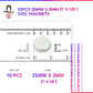 10pcs 25mm x 3mm (1" x 1/8") Disc Magnets