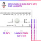 20pcs 14mm x 3mm (5/8" x 1/8") Disc Magnets