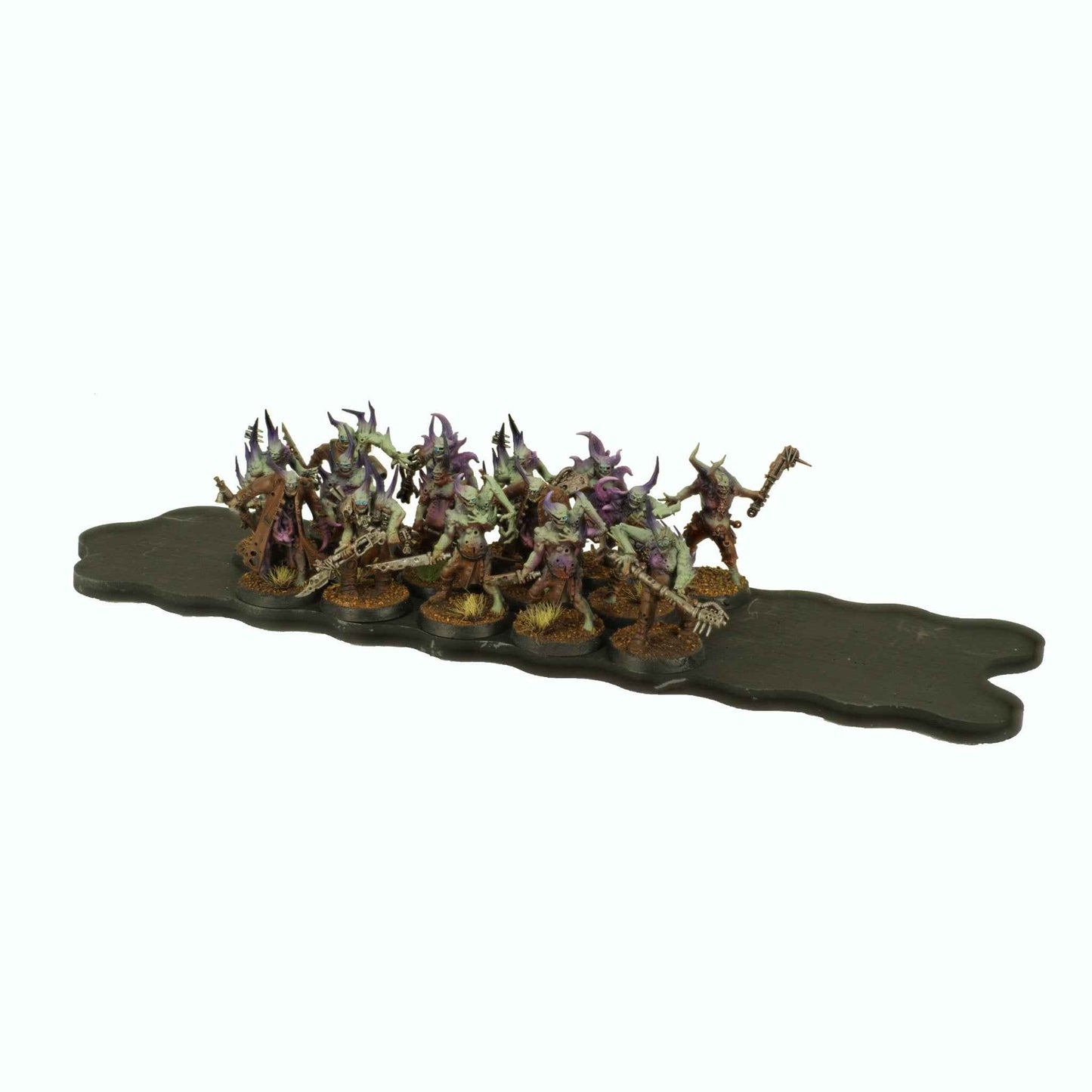 Magnetic movement tray 30-man cloud formation plasteel for large Warhammer horde units