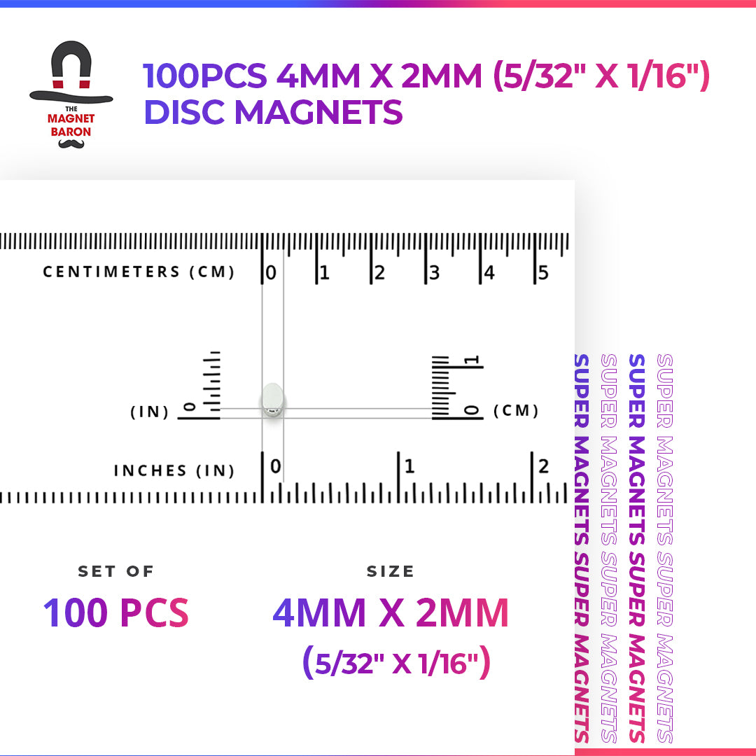 5~50000pcs 4x2 Rare Earth Magnets Diameter 4x2mm Small Round Magnets  4mm*2mm Permanent Neodymium Magnets 4*2 strong magnet disc