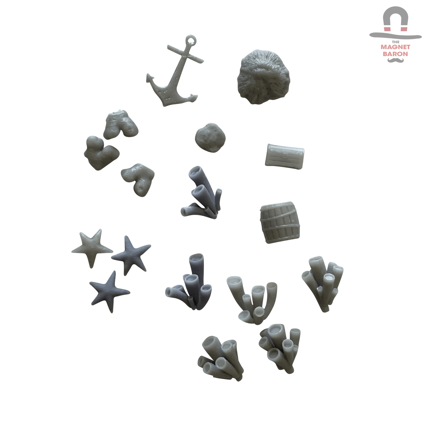 Coral Decorations - Magnet Baron