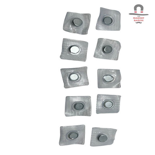 10pcs Waterproof Sewn-In Magnets