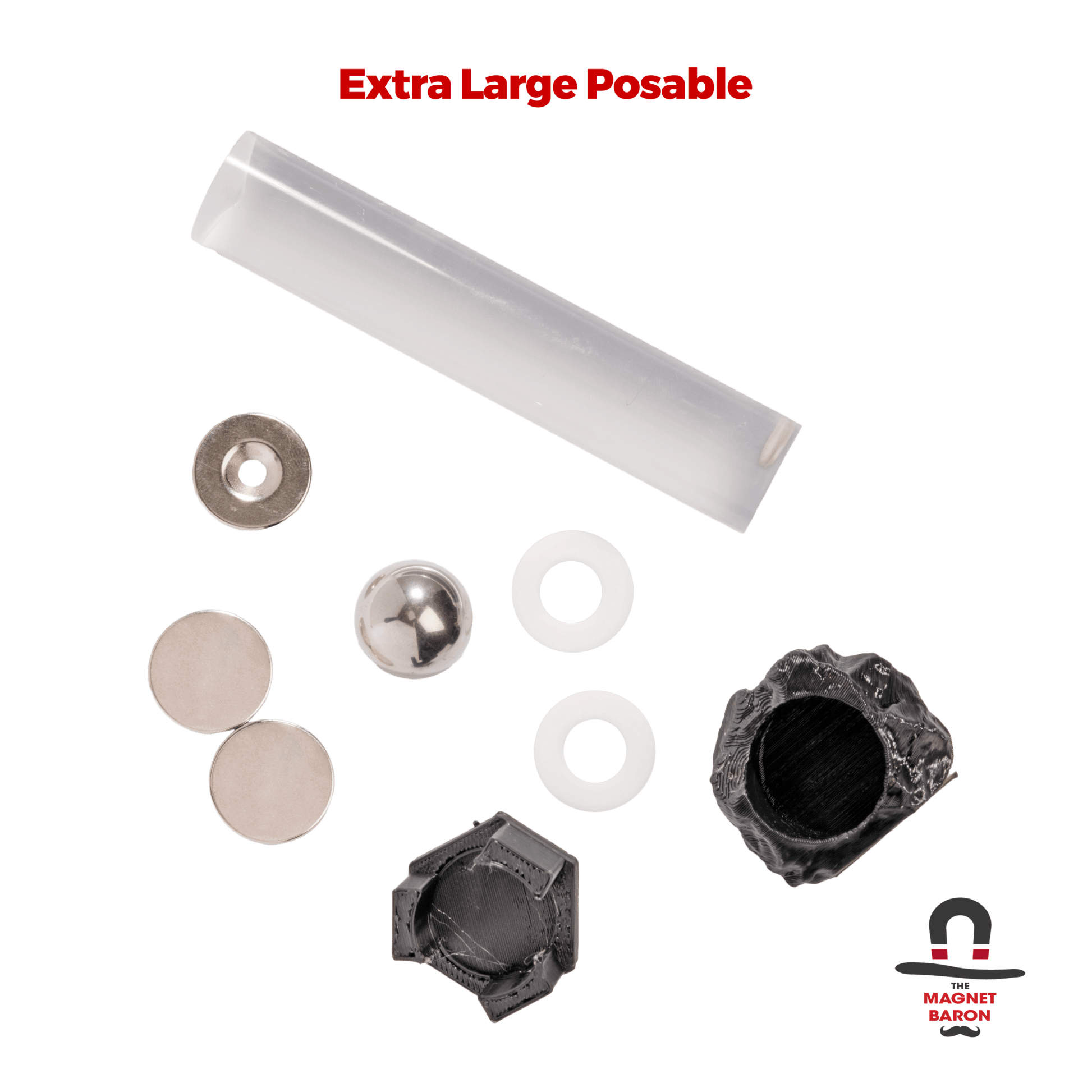 1 Set Extra Large Posable Magnetic Flight Stand - Magnet Baron