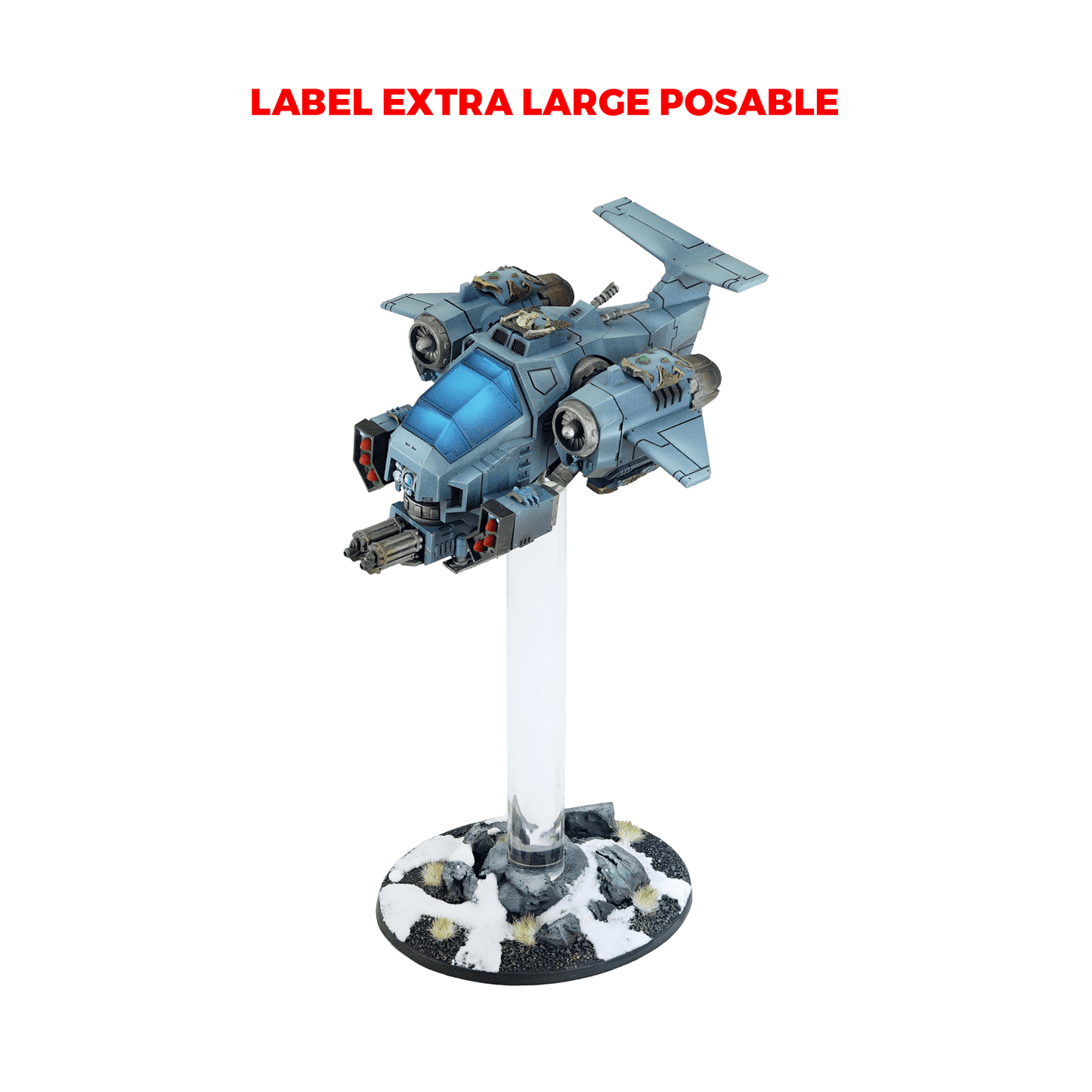 1 Set Extra Large Posable Magnetic Flight Stand - Magnet Baron