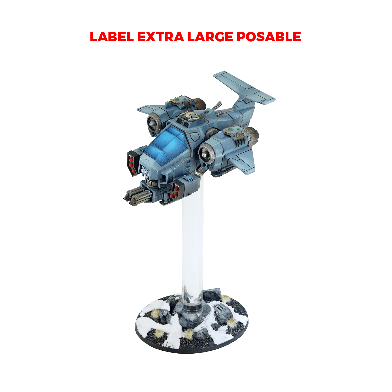 1 Set Extra Large Posable Magnetic Flight Stand - Magnet Baron