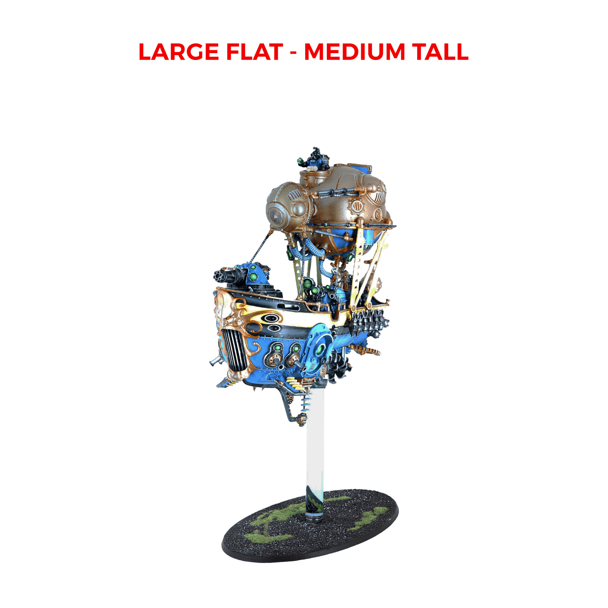 1 Set Ironclad Compatible Custom Large Flat Magnetic Flight Stand Kit - Magnet Baron