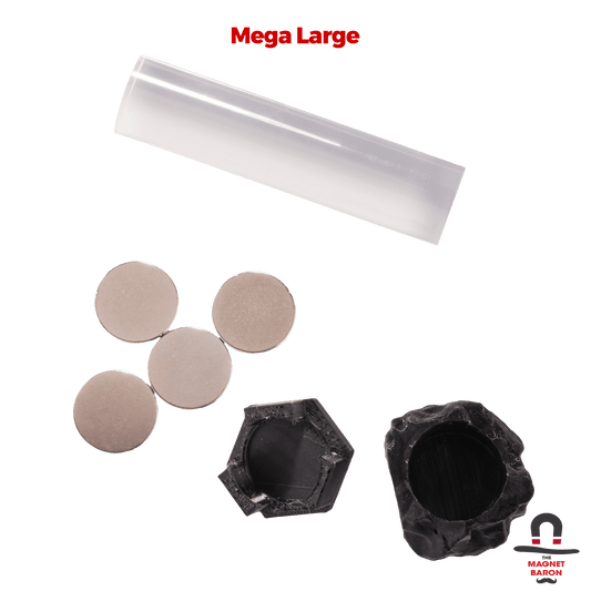 1 Set MEGA Large Flat Magnetic Flight Stand - Magnet Baron