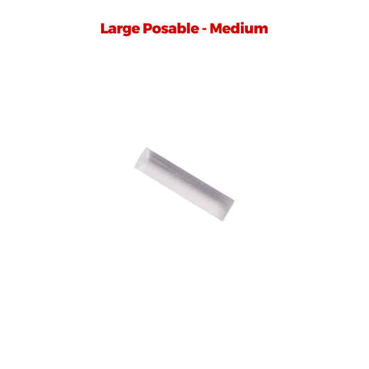 12mm (Approximately 1/2") Large Posable Acrylic - Magnet Baron
