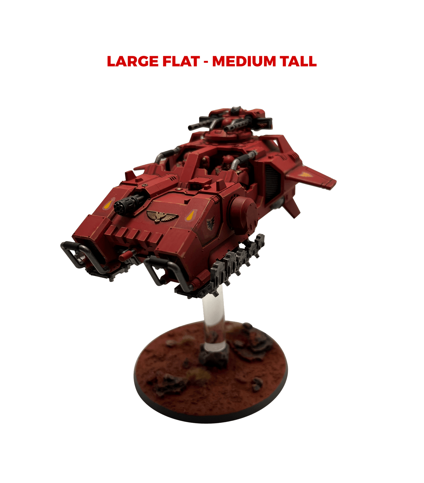 2 Sets Large Flat Magnetic Flight Stands - Magnet Baron