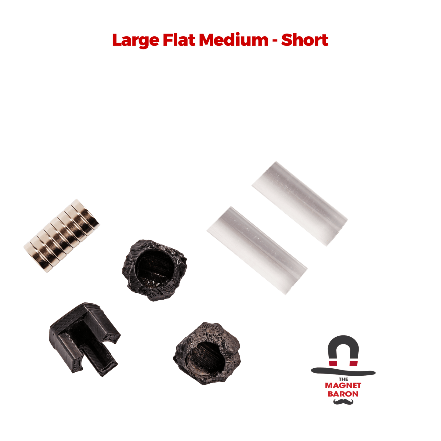 2 Sets Large Flat Magnetic Flight Stands - Magnet Baron