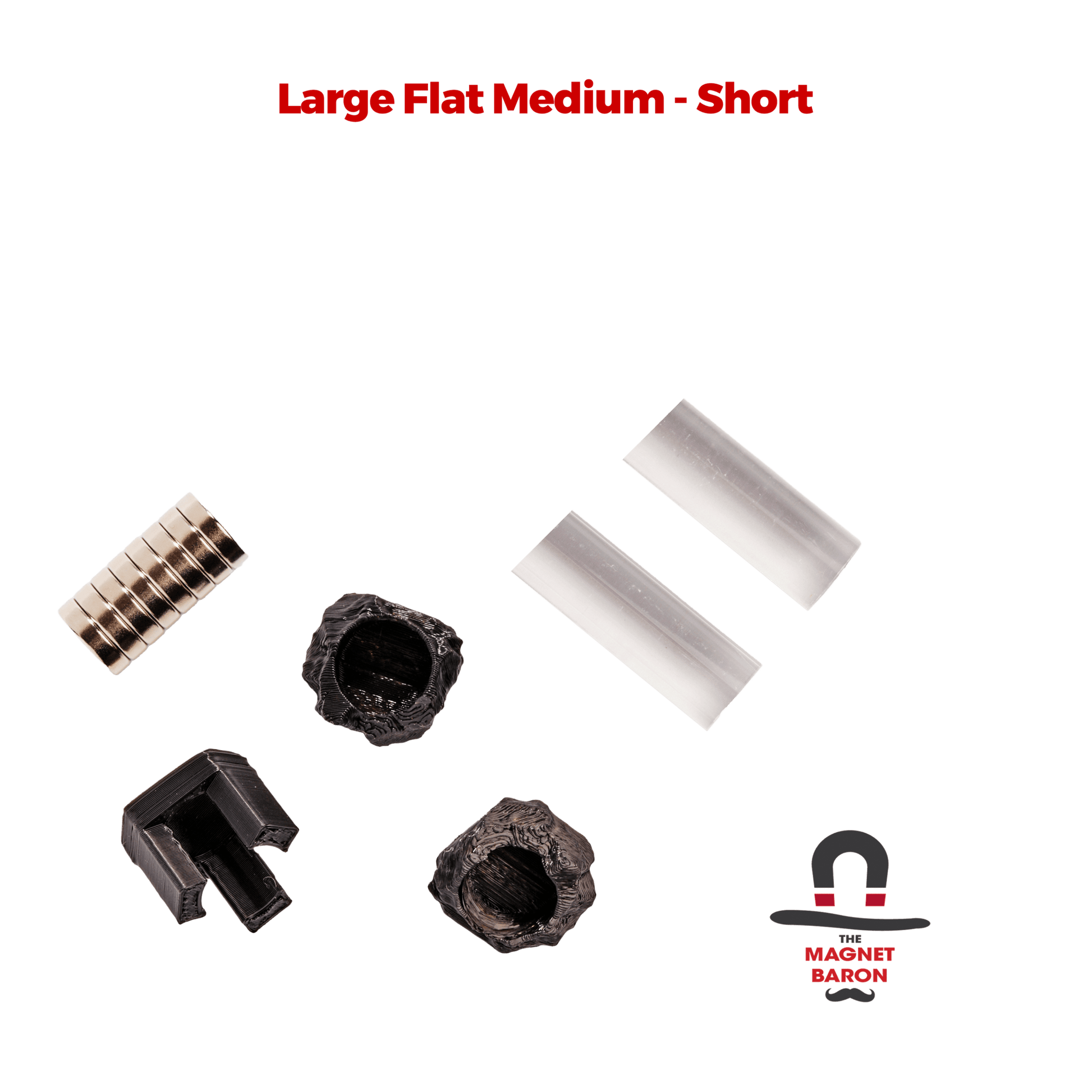 2 Sets Large Flat Magnetic Flight Stands - Magnet Baron