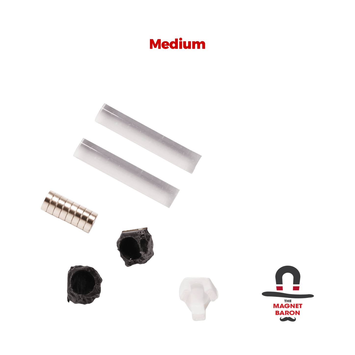 2 Sets Medium Flat Magnetic Flight Stands - Magnet Baron