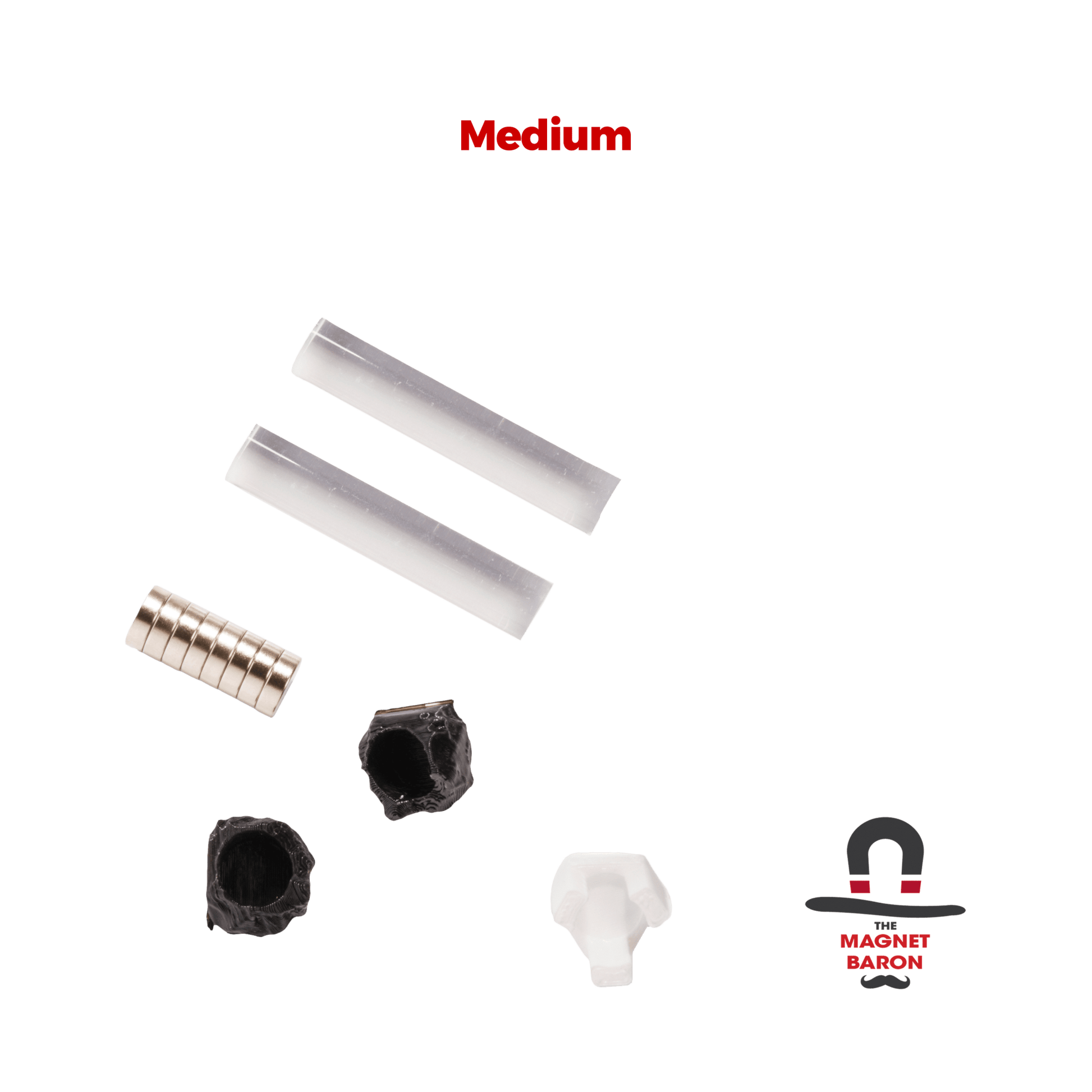 2 Sets Medium Flat Magnetic Flight Stands - Magnet Baron