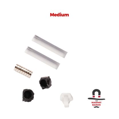 2 Sets Medium Flat Magnetic Flight Stands - Magnet Baron