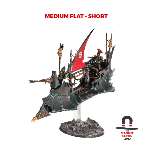 2 Sets Medium Flat Magnetic Flight Stands - Magnet Baron