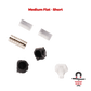 2 Sets Medium Flat Magnetic Flight Stands - Magnet Baron