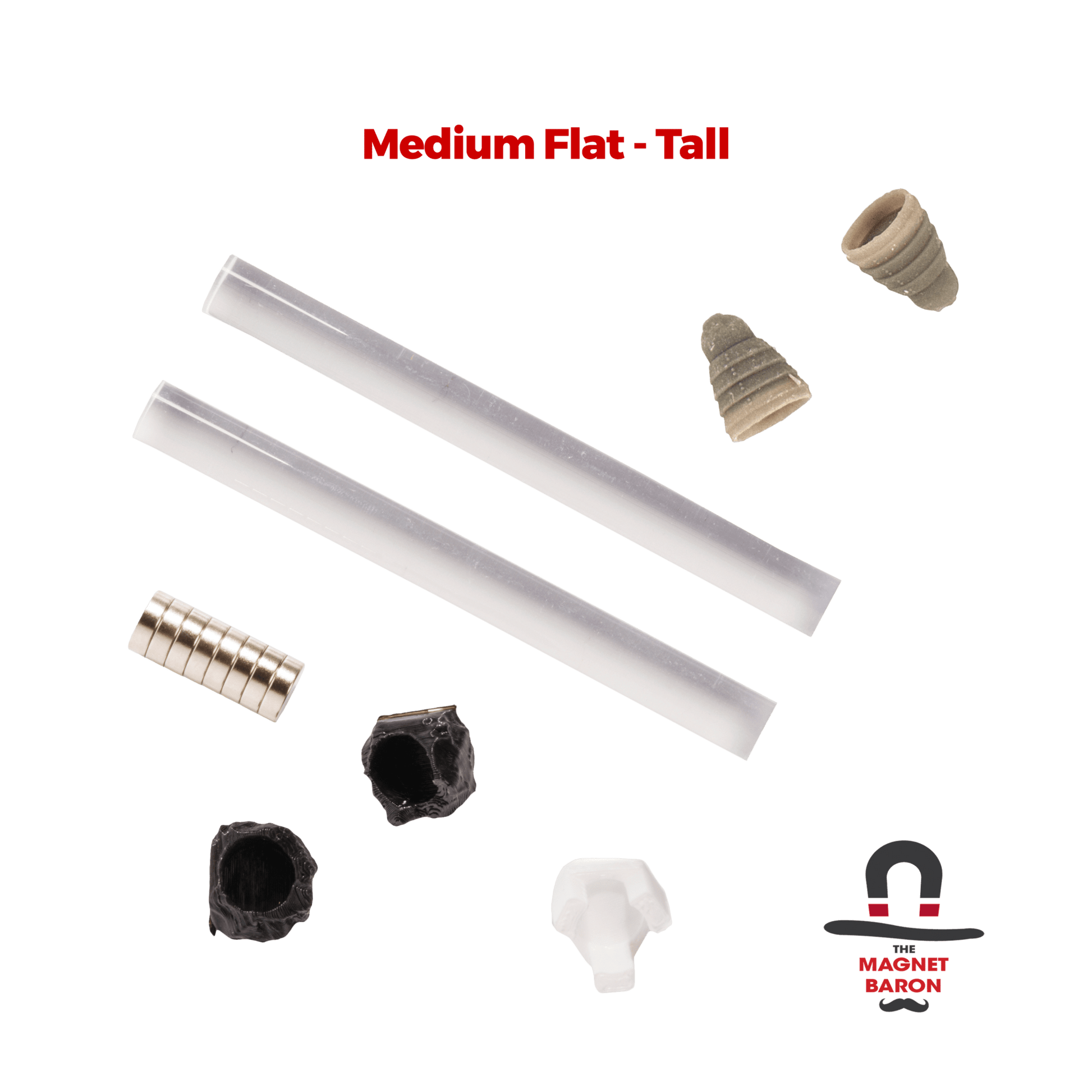 2 Sets Stormdrake Guard Custom Medium Flat Magnetic Flight Stands Tall - Magnet Baron