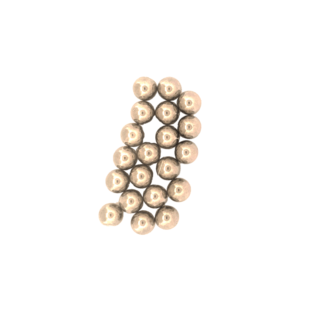 20pcs 10mm (Approximately 3/8") Ferro - Magnetic Ball Bearings - Magnet Baron