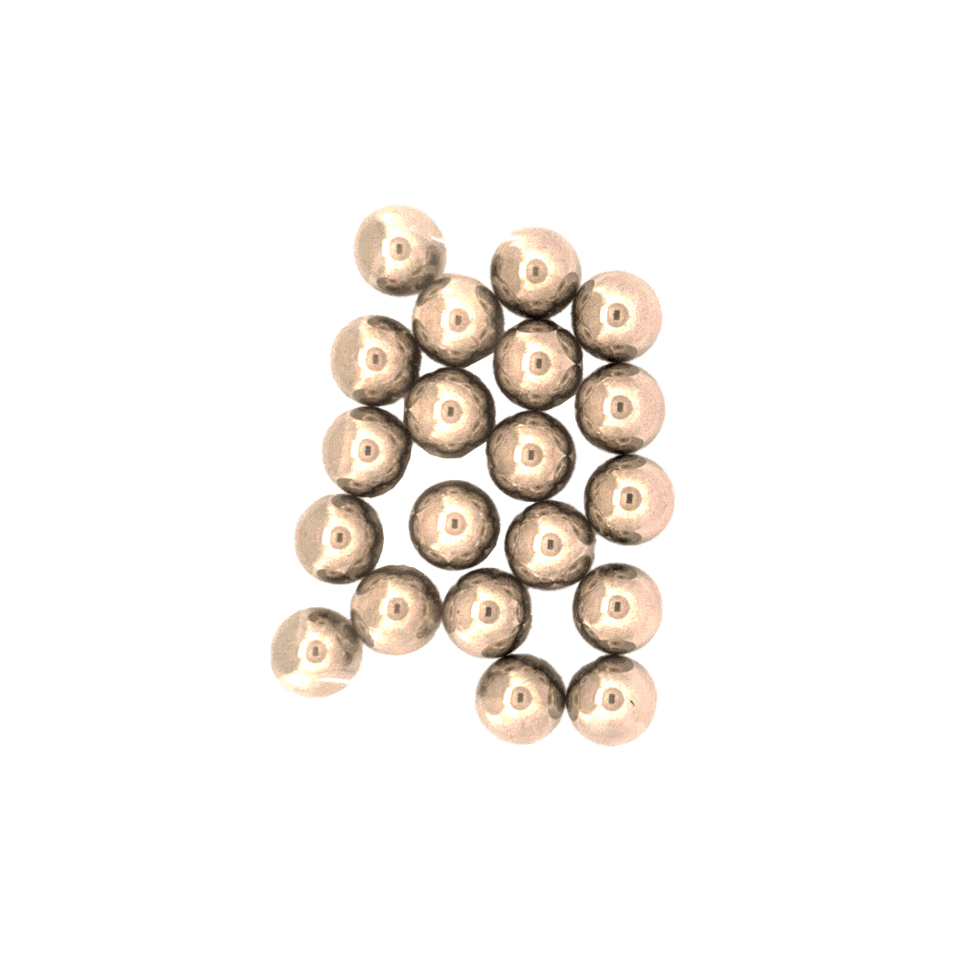 20pcs 12mm (Approximately 1/2") Ferro - Magnetic Ball Bearings - Magnet Baron