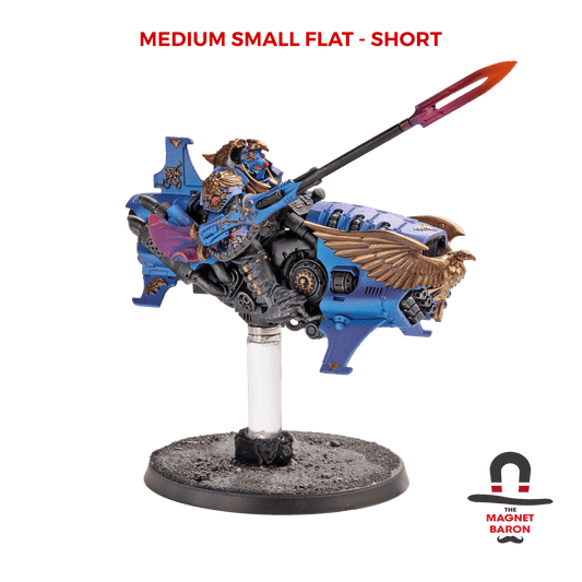 3 Sets Medium Small Flat Magnetic Flight Stands - Magnet Baron