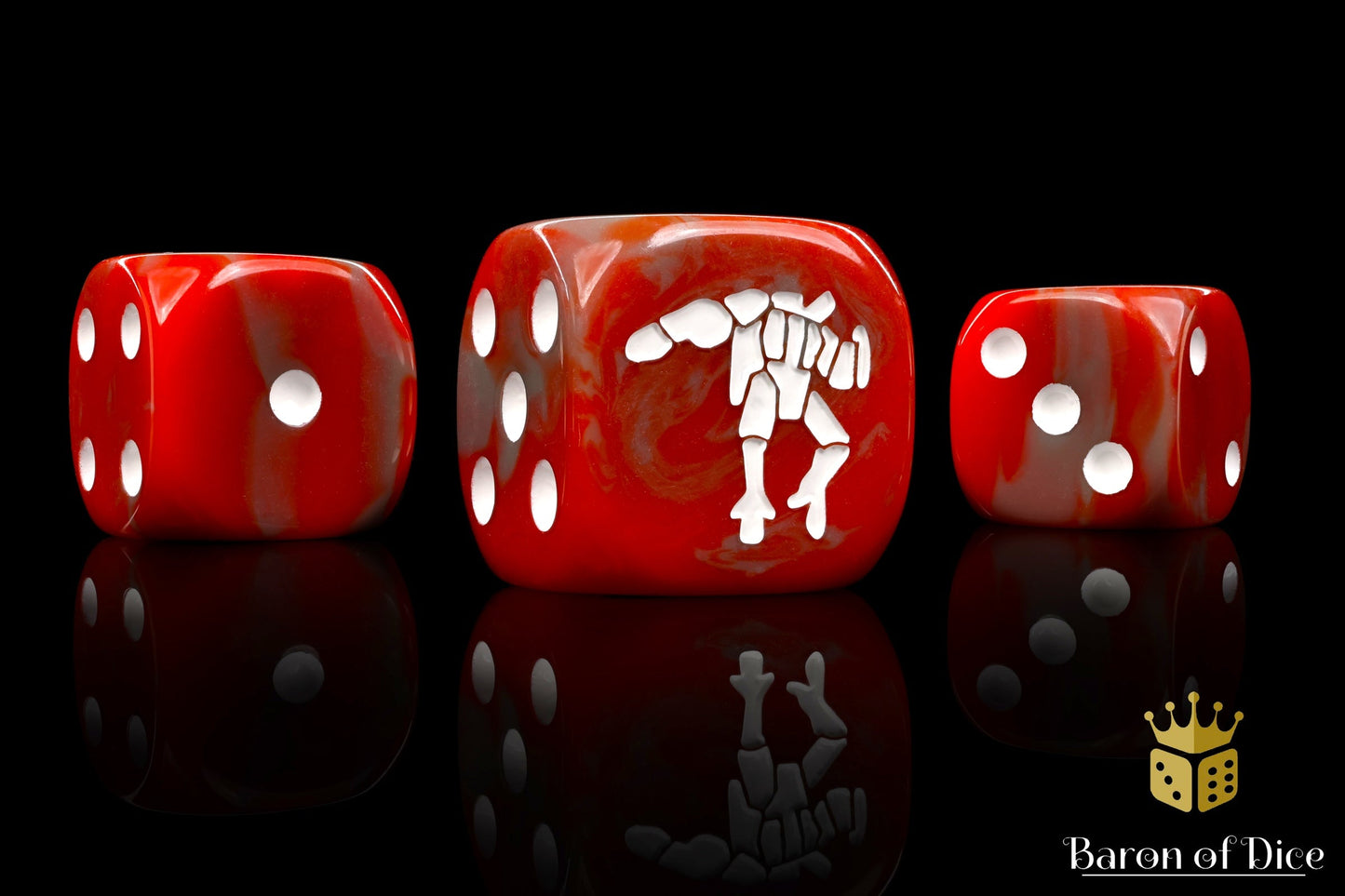 Crisis Robot Dice - Red