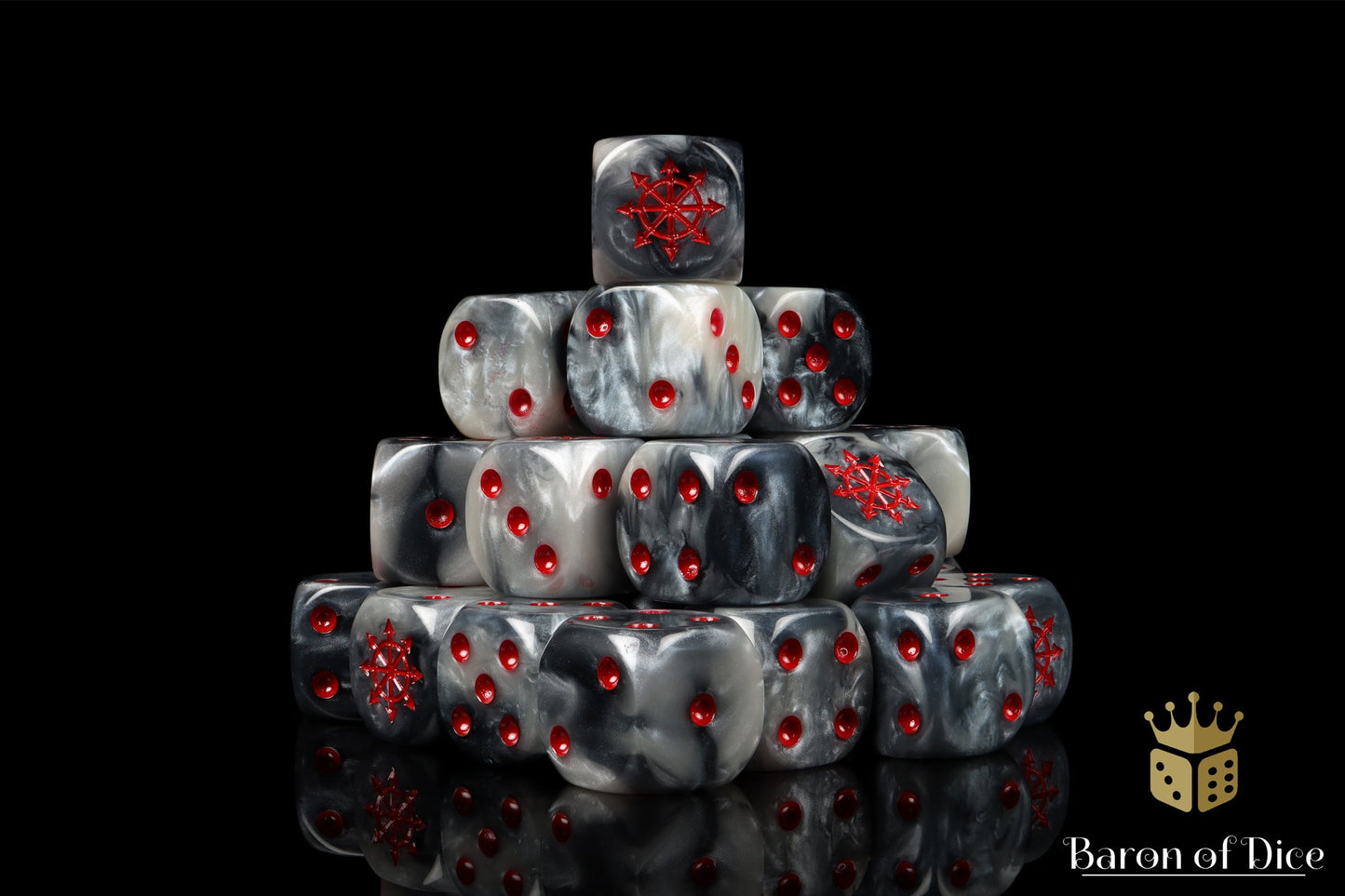 Chaos Demon Dice - Red Star