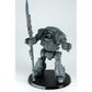Custodian Dreadnought built as the Contemptor-Achillus with magnetized forearms, finished model