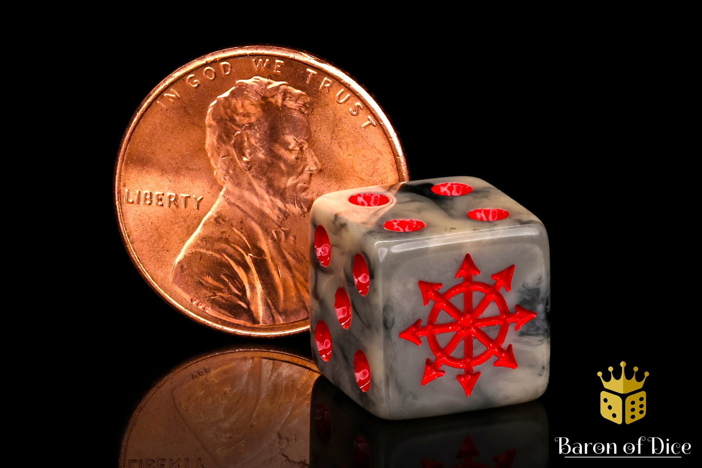 Chaos Demon Dice - Marbled