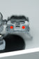 Pallas Grav-attack hull with both lower weapon mount points marked for 4mm magnet holes