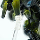 Side view of male and female hex plug caps joining a Primaris Inceptor to its swoop peg stand