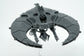 Magnetized Necron Doom Scythe with the death ray weapon on its flight stand
