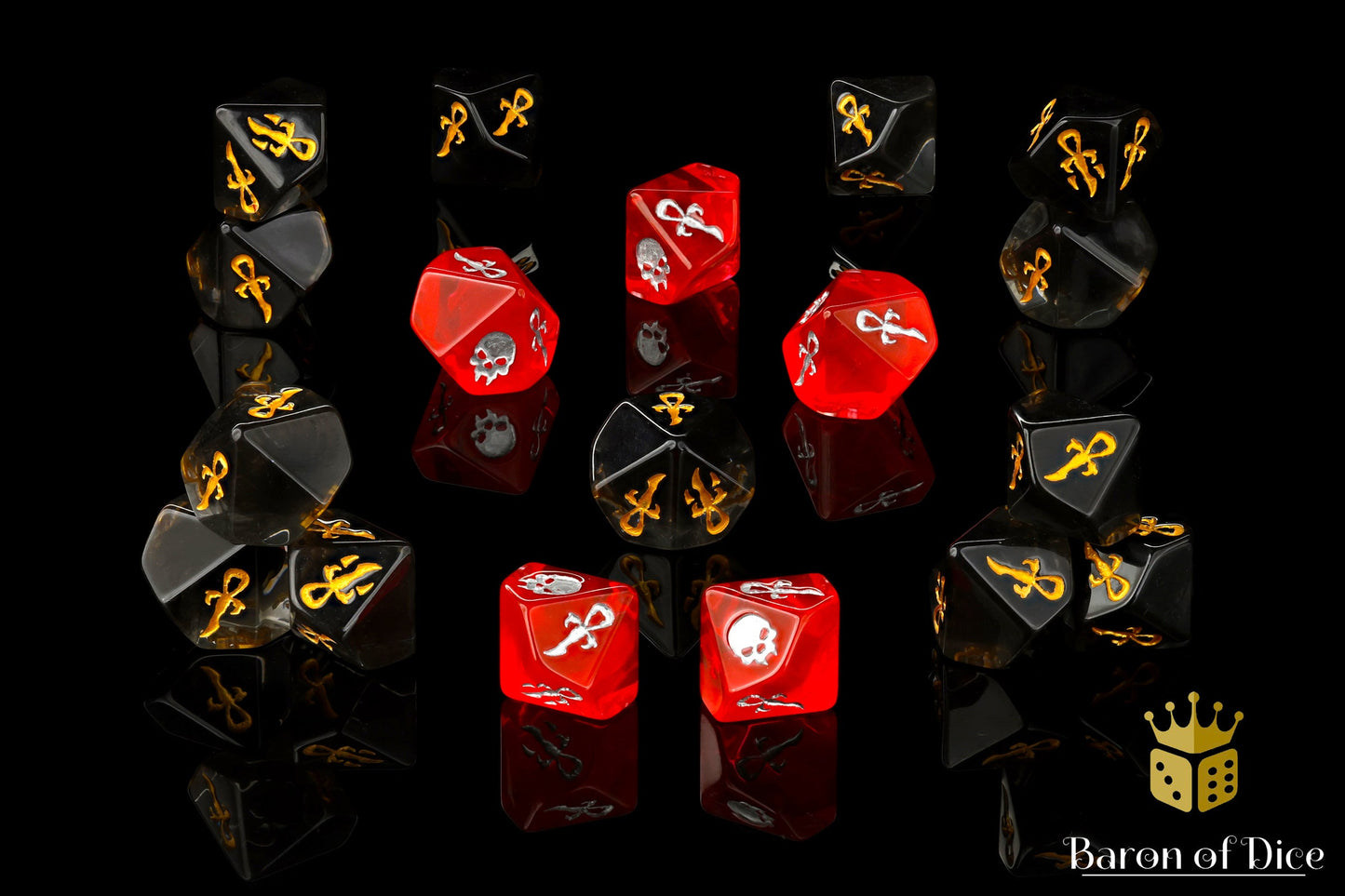 Vampire RPG Dice Set