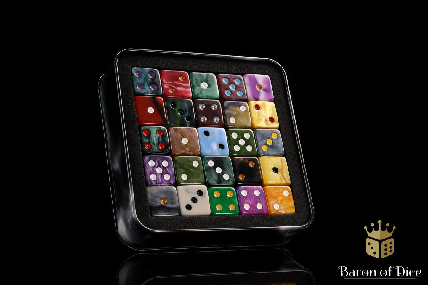 Chaos Demon Dice - Tainted Ice