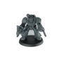 Unpainted Terminator built with a heavy weapon, an alternate magnetized loadout, on a 40mm base