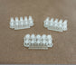 Magnetic hex plug caps for swoop peg flight stands with N52 neodymium magnets for warhammer miniatures