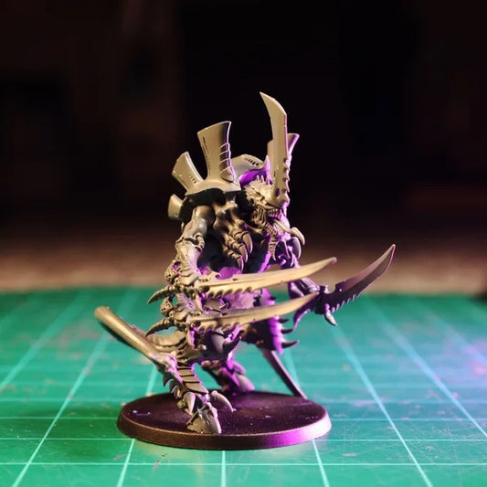 Hive Tyrant magnetization kit with N52 warhammer magnets for Flyrant and Swarmlord weapon swaps