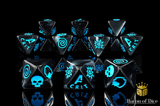 Lady Warriors D8 Dice Set