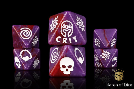 Menacing Mutants D8 Dice Set