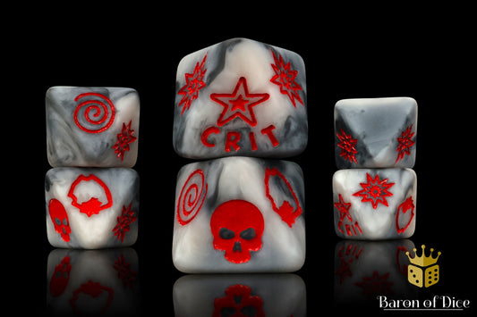 Winter Sergeant D8 Dice Set