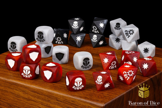 Bounty Hunter Dice Set (Matte Finish)