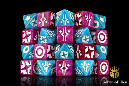 Alien Icon Galactic Skirmish Dice - Set of 20